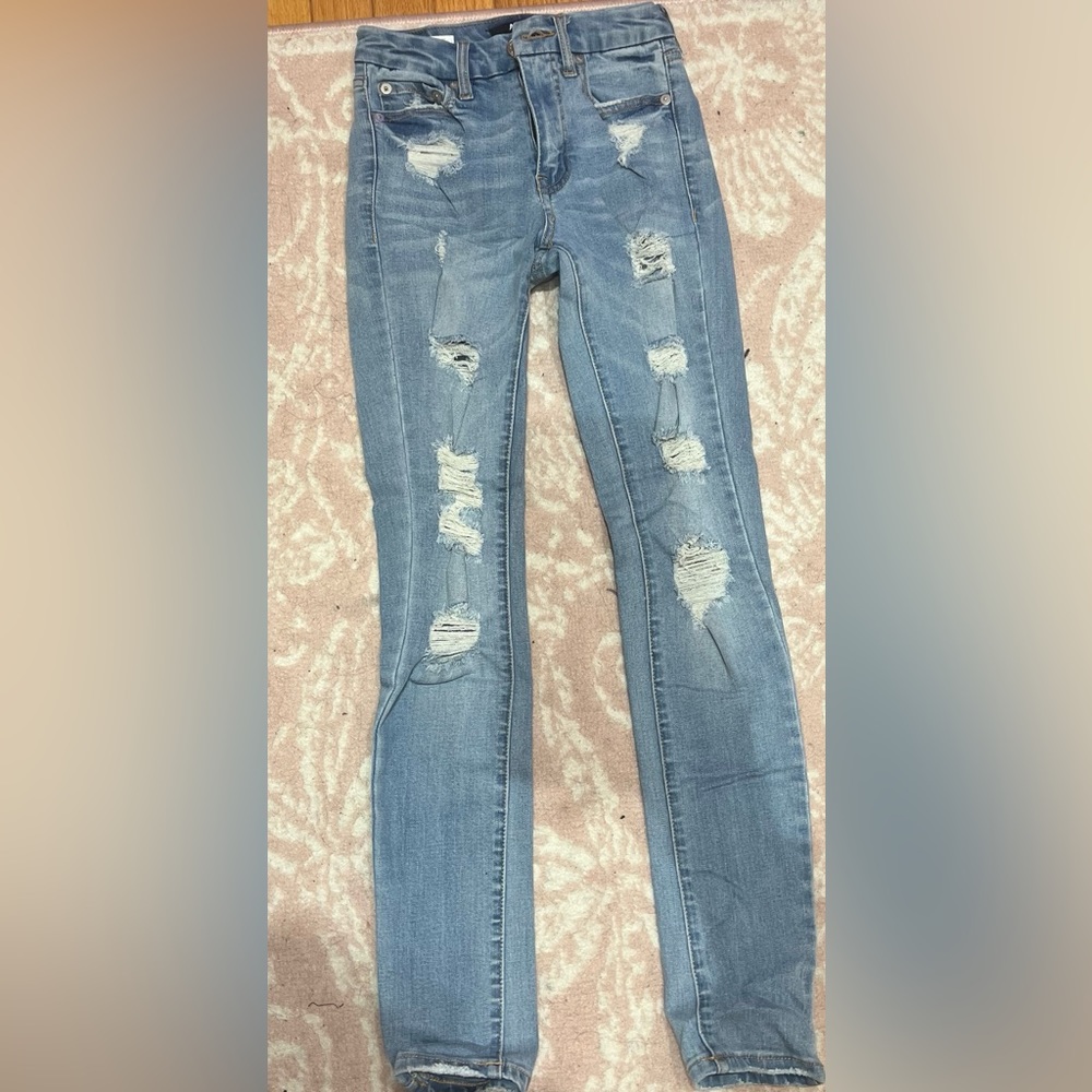 Aero high rise curvy skinny jeans